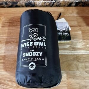 Wise Owl Outfitters Camp & Travel Pillow Blue Camping Essentials The Snoozy NEW!